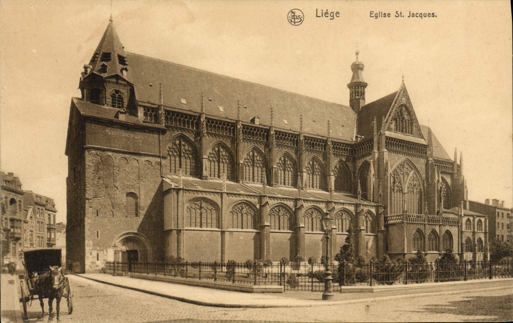 CPA Liege Eglise St Jacques