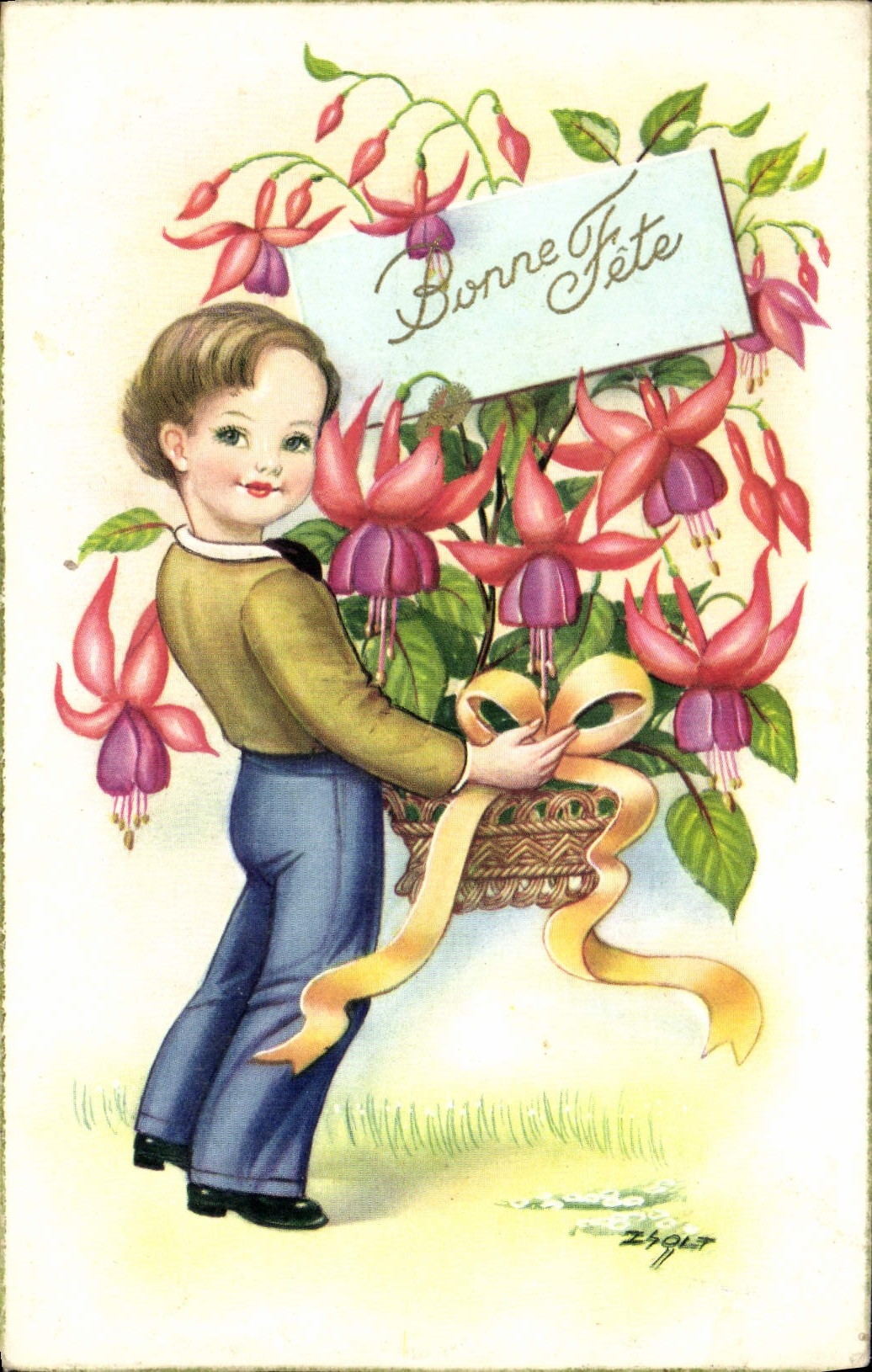 CPA Fantaisie Enfant