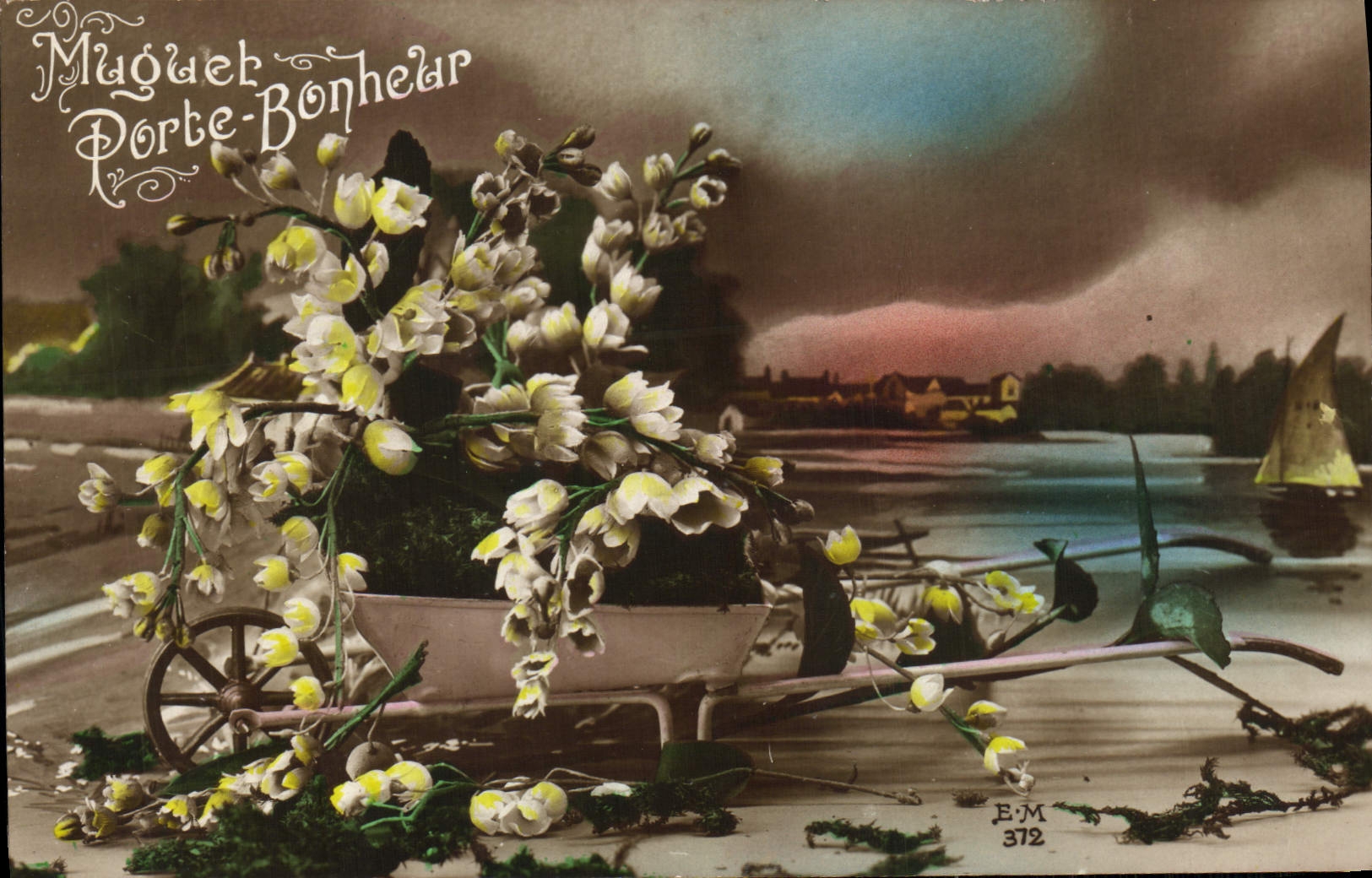 CPA Fantaisie Fleurs