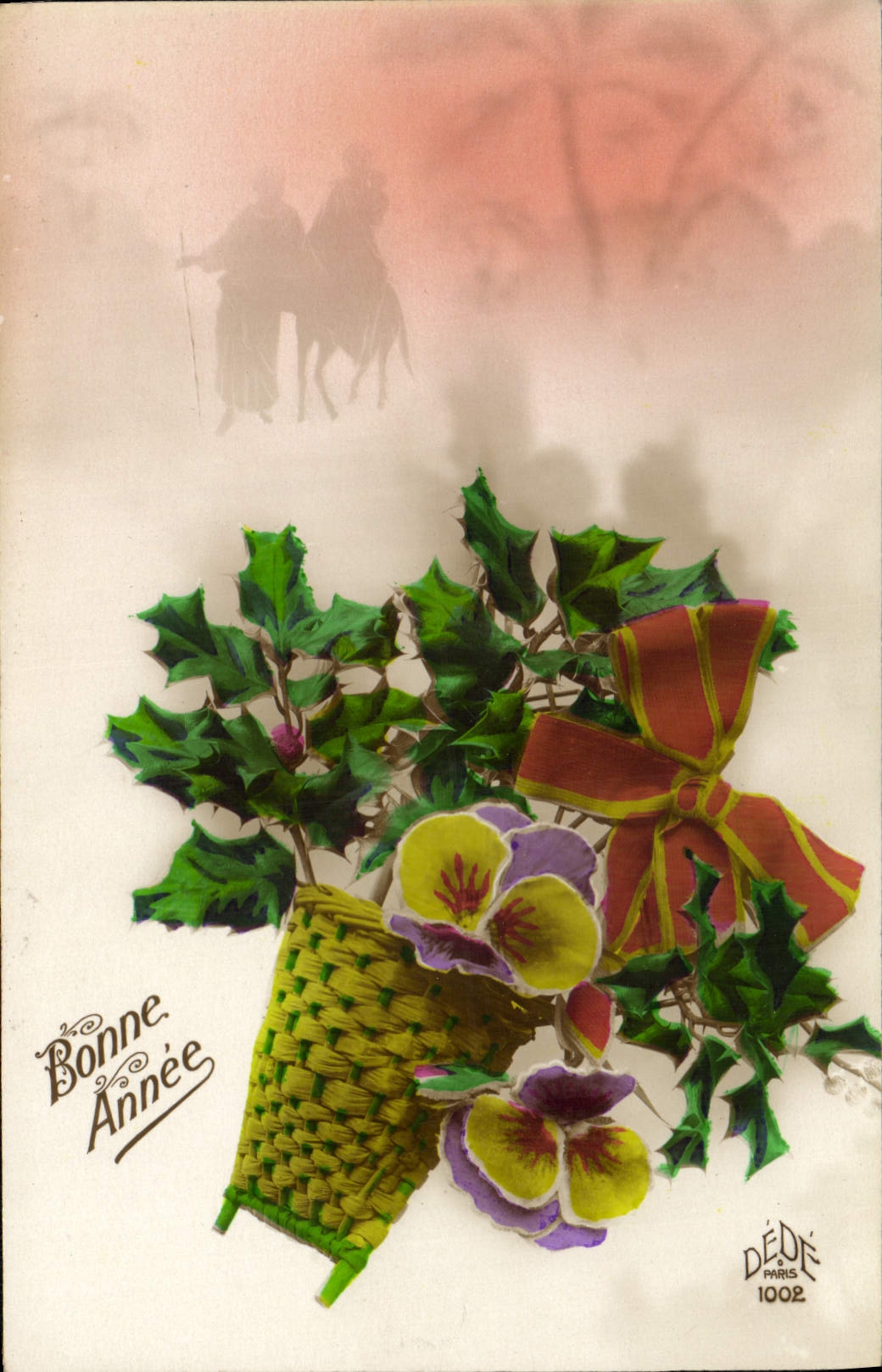 CPA Fantaisie Fleurs