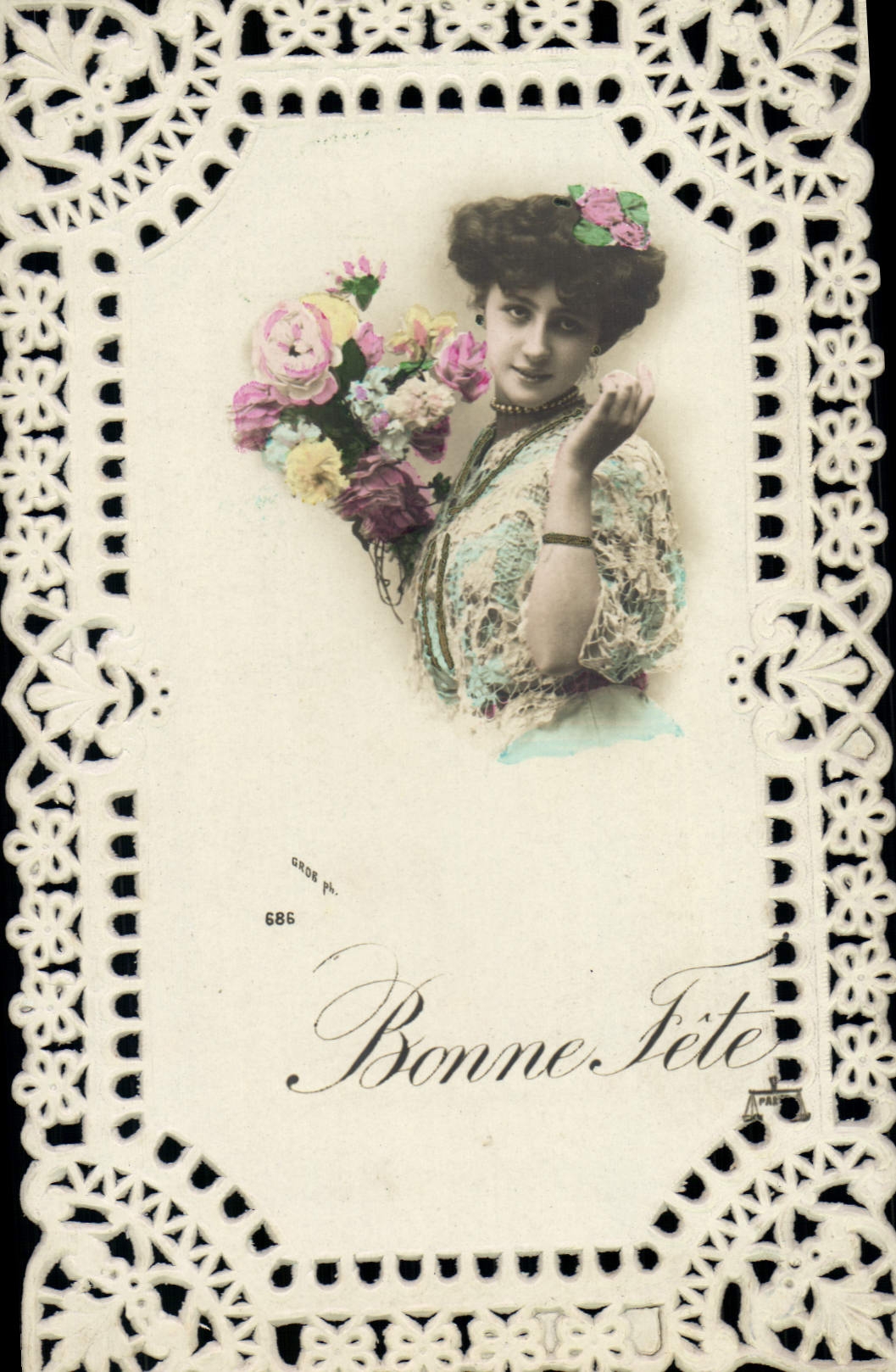 CPA Brodee Fantaisie Femme