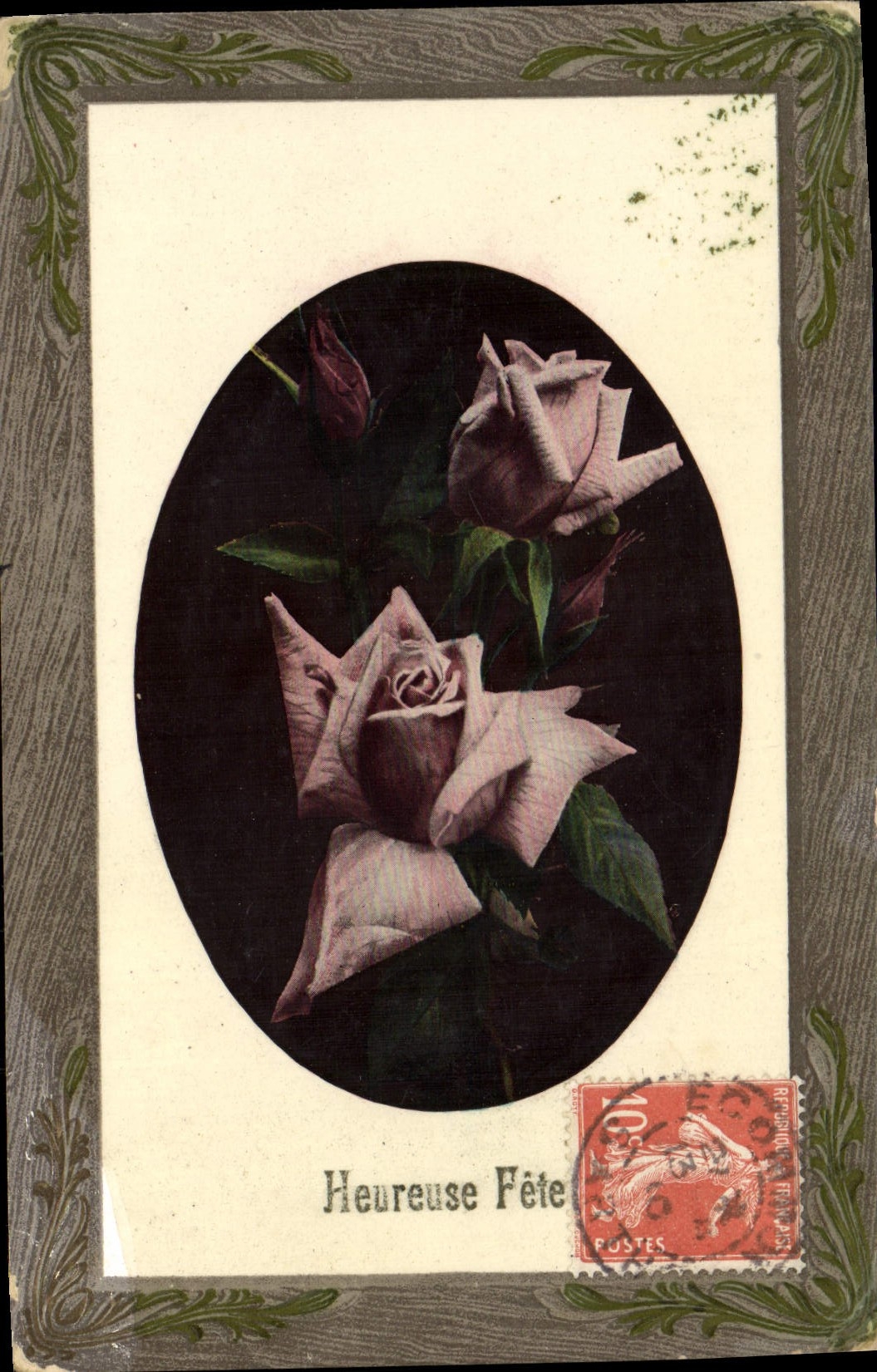 CPA Fantaisie Fleurs 