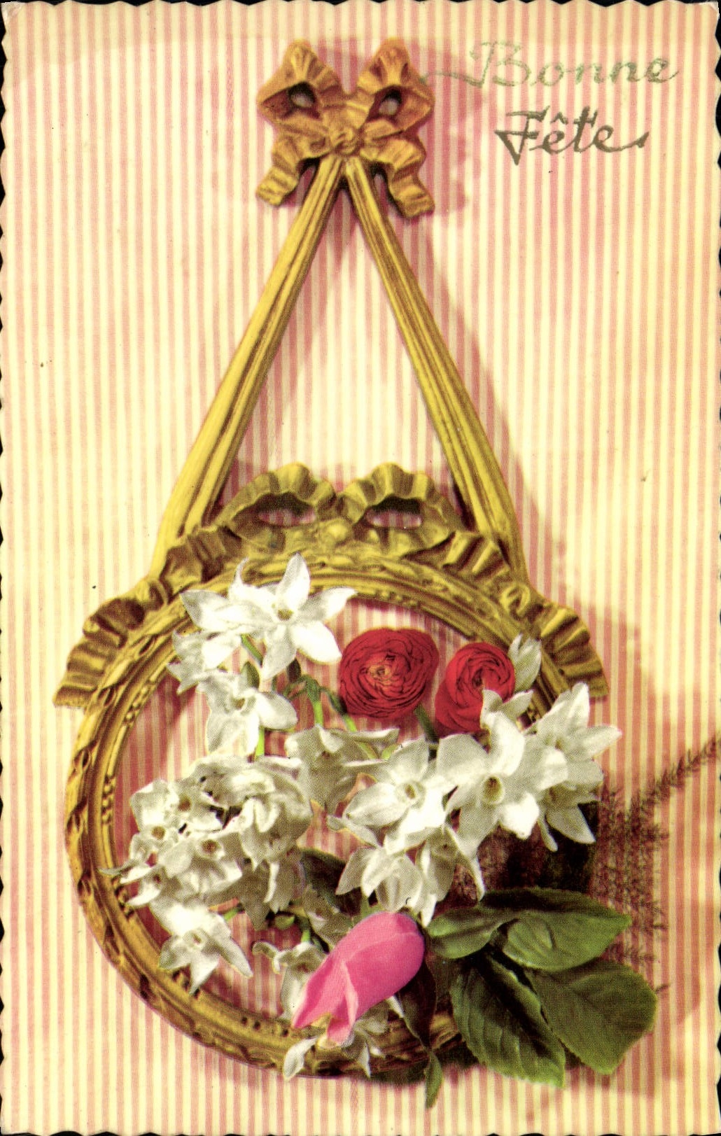 CPA Fantaisie Fleurs