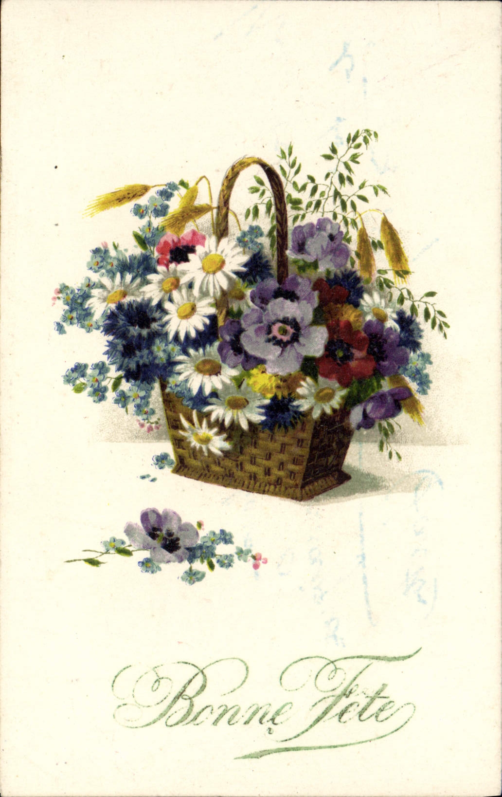 CPA Fantaisie Fleurs