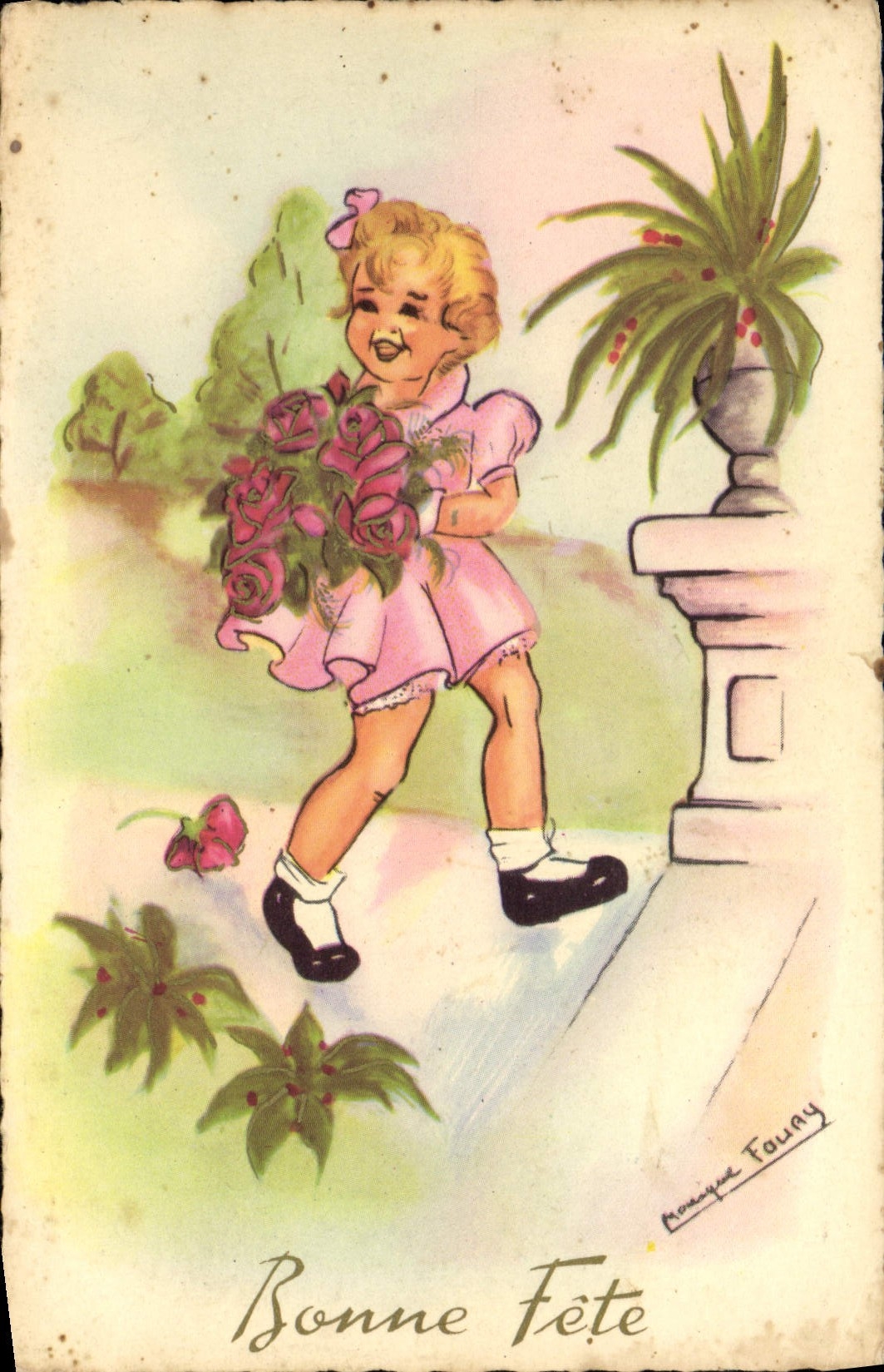 CPA Fantaisie Enfant