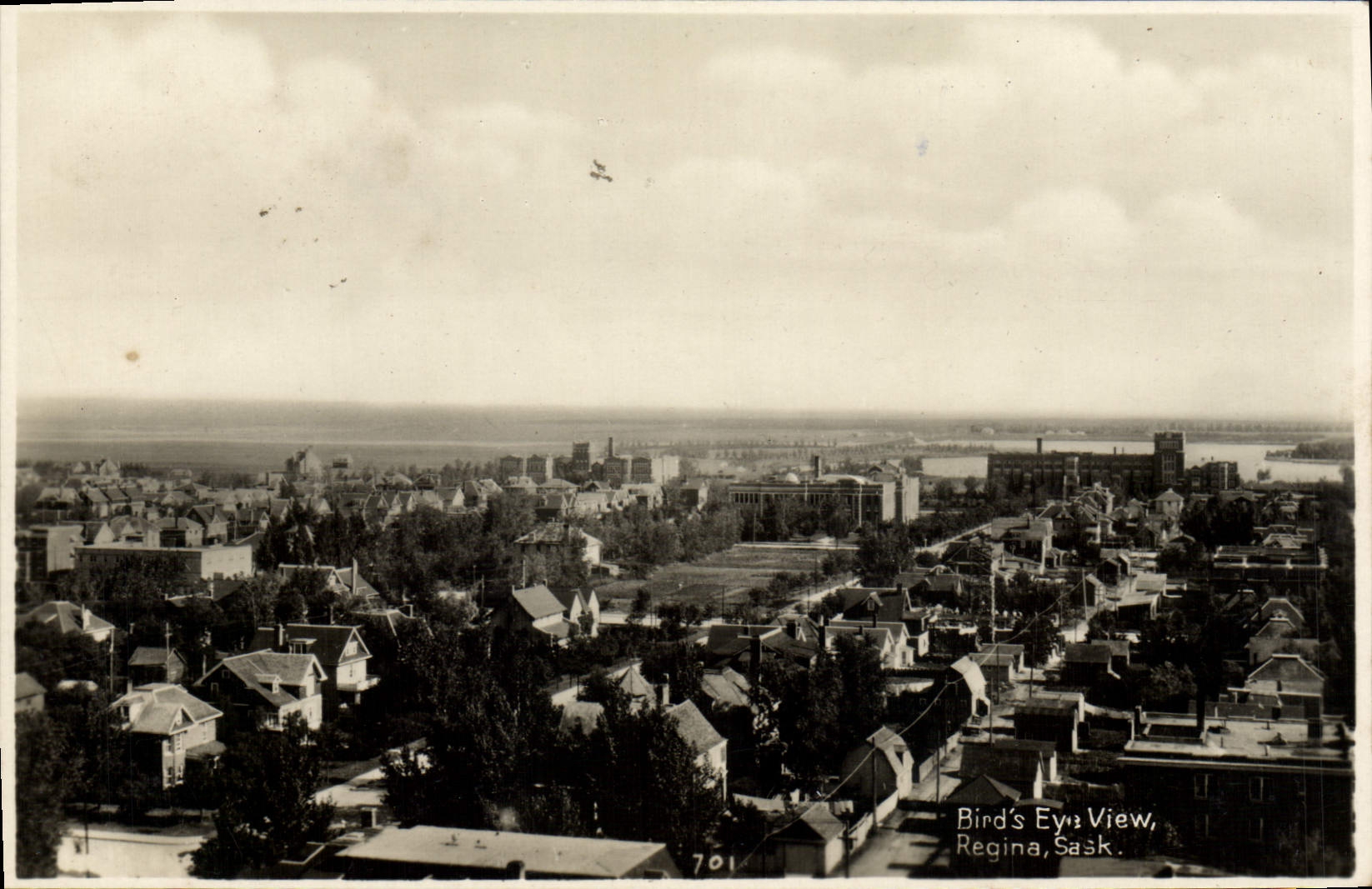 MODERN CARD Bird eye' S view Regina Sask