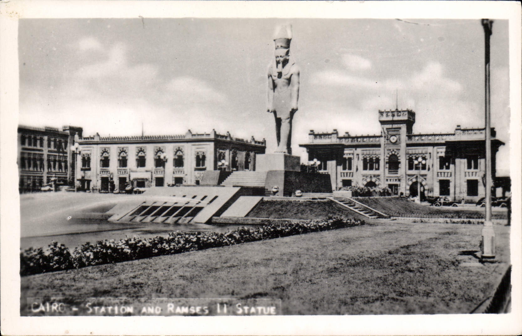 MODERN CARD Egypt Cairo Station and Ramses II Rules