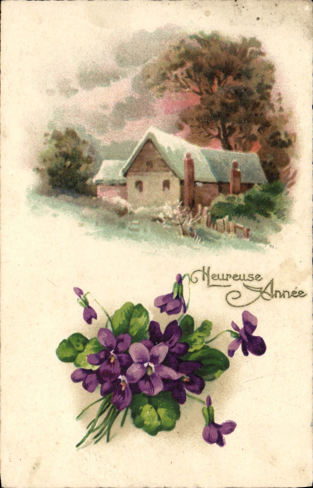 CPA Fantaisie Fleurs 