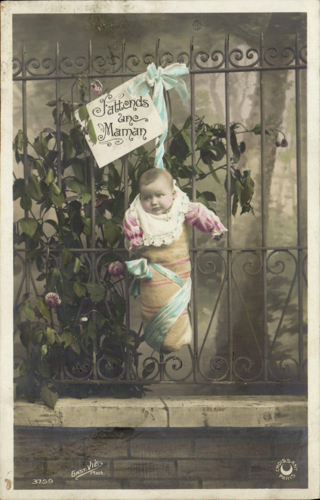 CPA Fantaisie Enfant Bebe