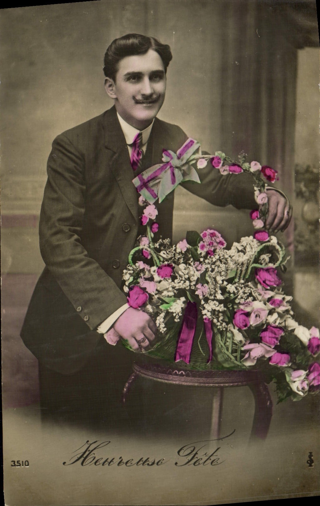 CPA Fantaisie Bonne Fete