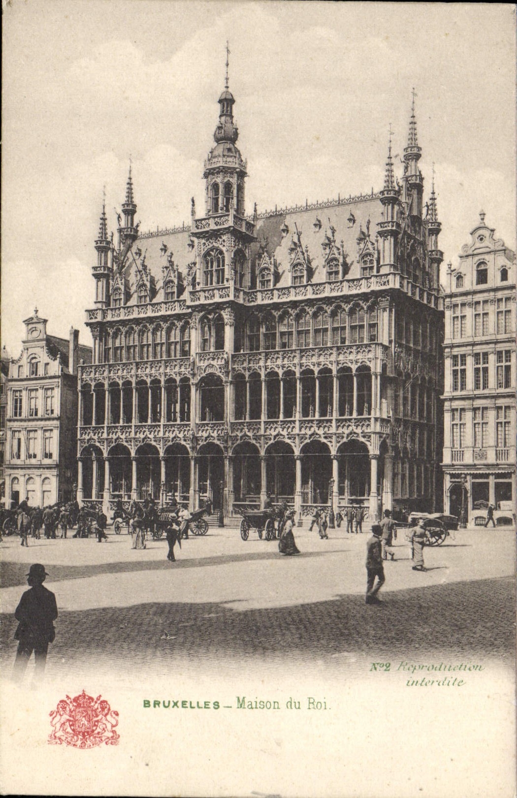 CPA Bruxelles Maison du Roi