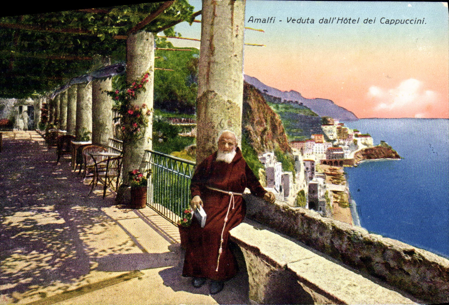 CPA Amalfi Veduta Dall Hotel dei Cappuccini