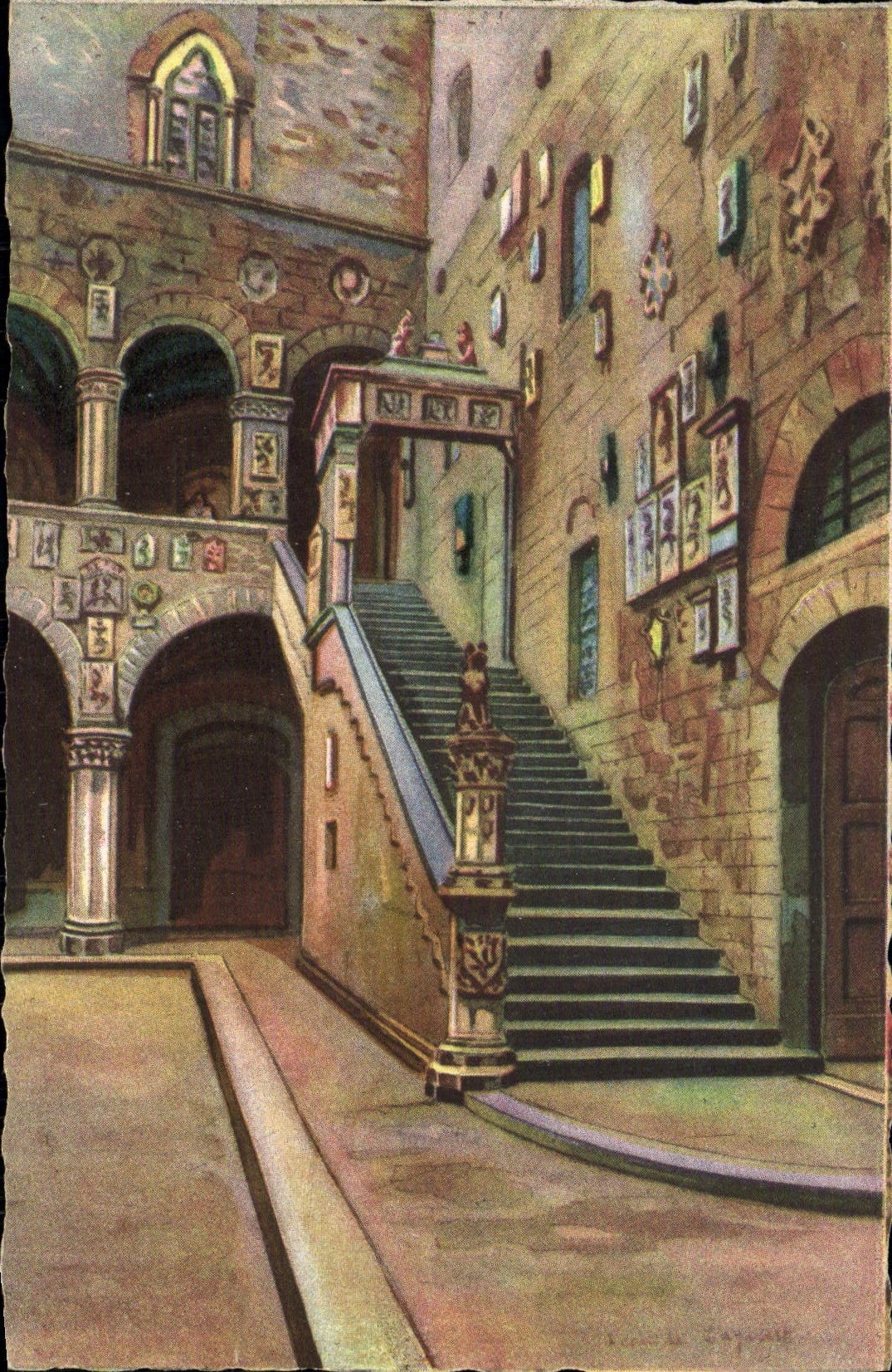 CPA Firenze Scala del Bargello