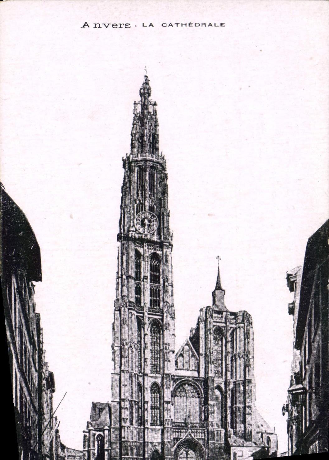CPA Anvers La Cathedrale