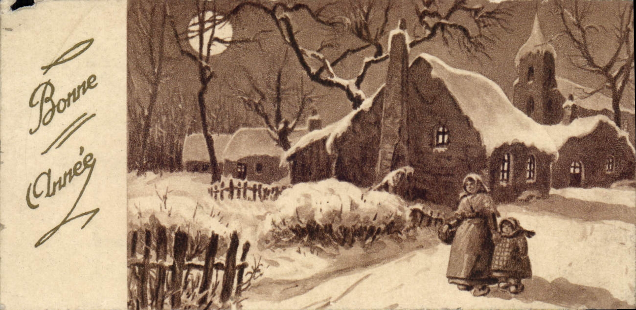 VINTAGE POSTCARD Fantasy Good Anne