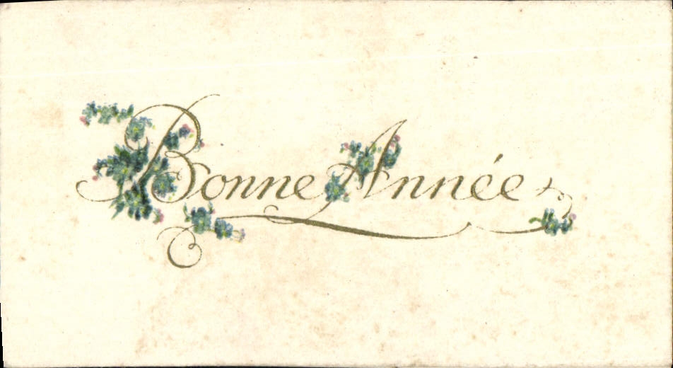 CPA Fantaisie Bonne annee