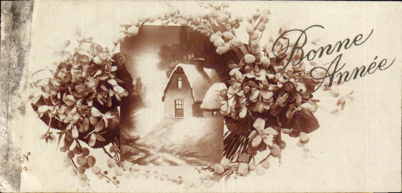 CPA Fantaisie Bonne annee