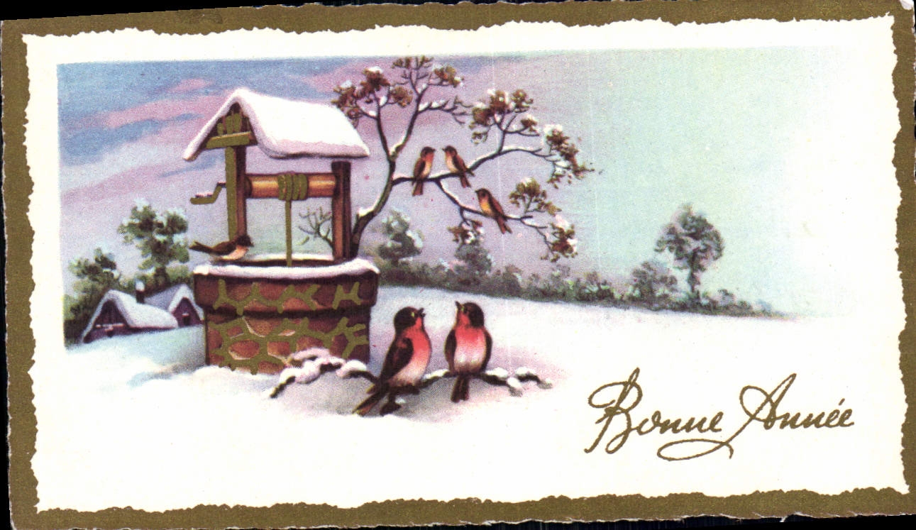 CPA Fantaisie Bonne annee