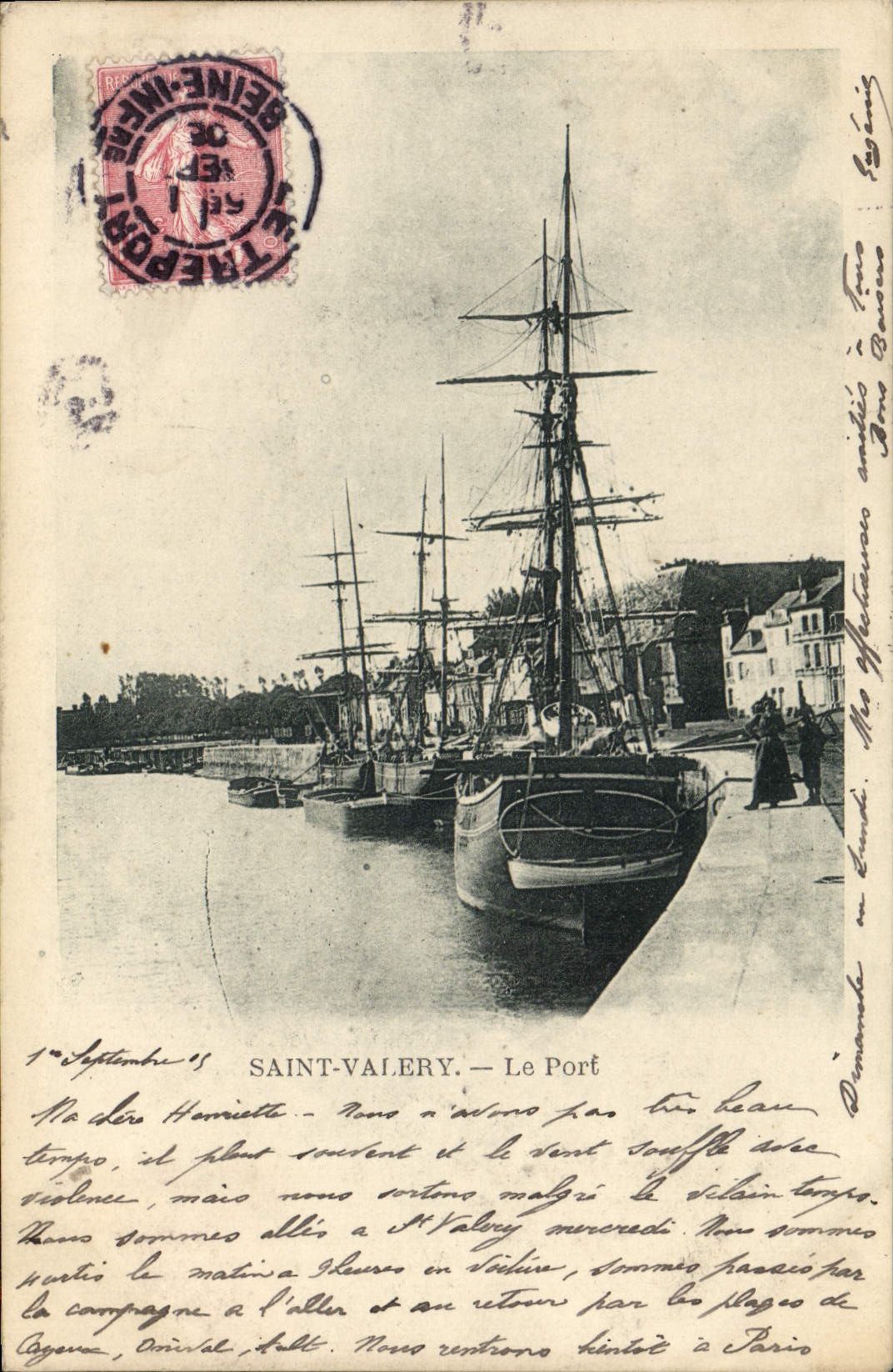 CPA St Valery Le Port Bateaux Voiliers Voilier Bateau