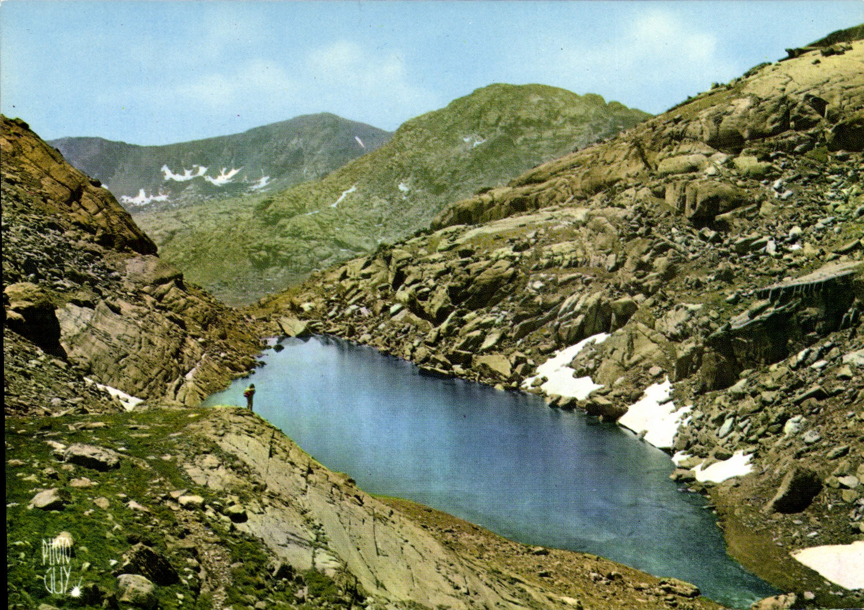 CPM Lac de merveilles Entre la vallee de la Roya et la vallee de la VEsubie