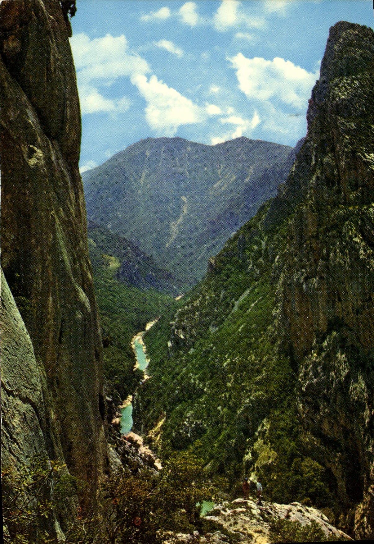 CPM Les Gorges Du Verdon Sortie du grand canon au Galetas