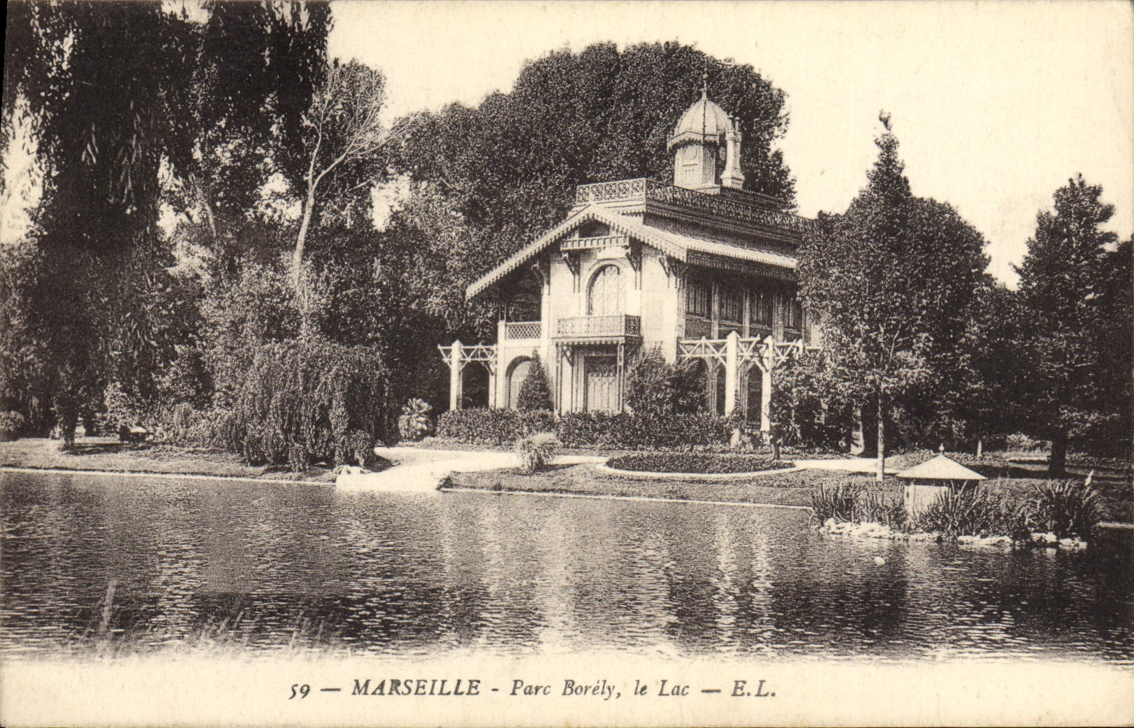 CPA Marseille Parc Borely le Lac