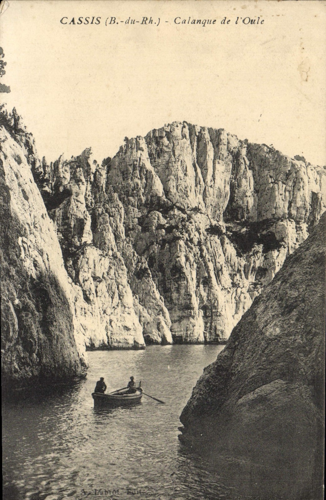 CPA Cassis Calanque de l'Oule 