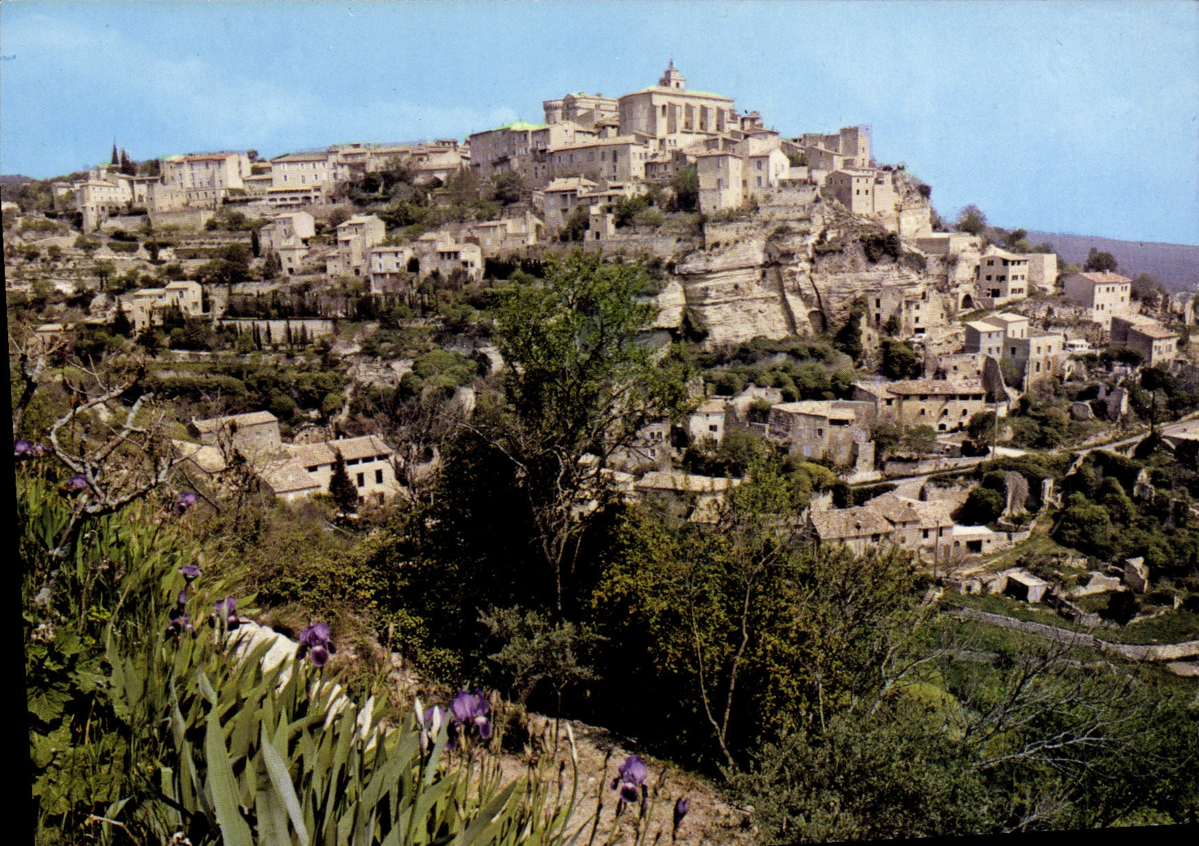 CP% Gordes Vaucluse Vue generale 
