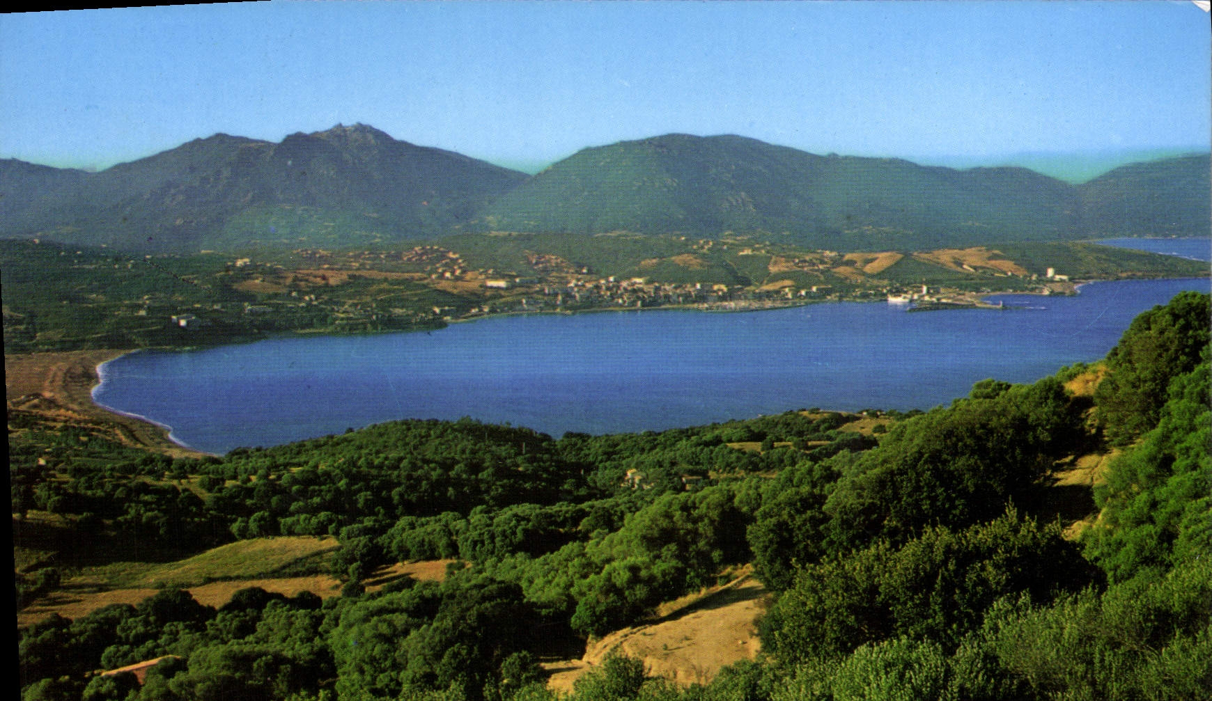 MODERN CARD Corsica Oasis of Beauty Golf of Propriano