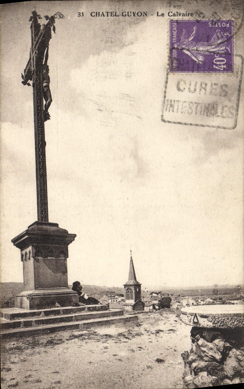 CPA Châtel Guyon Le Calvaire 