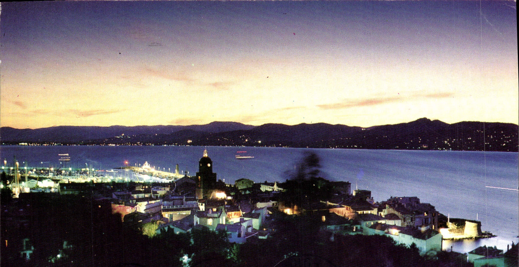 MODERN CARD Saint Tropez Debut of Evening has Saint Tropez