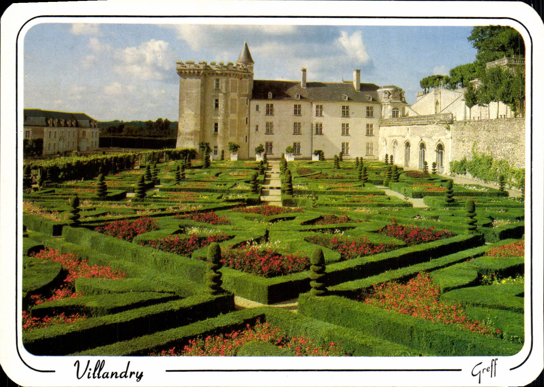 CPM Les Chateaux de la Loire Villandry 