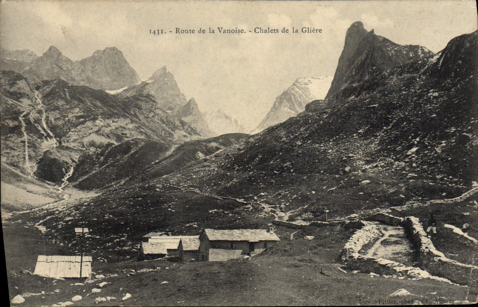 CPA Route de de la Vanoise Chalets de la Gliere