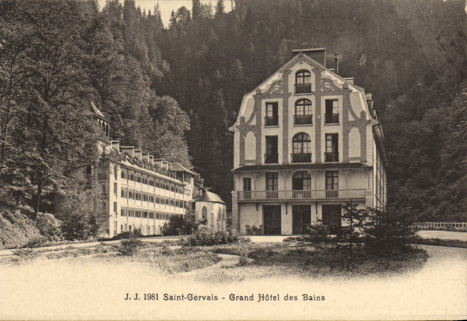 CPA Saint Gervais Grand Hotel des Bains 