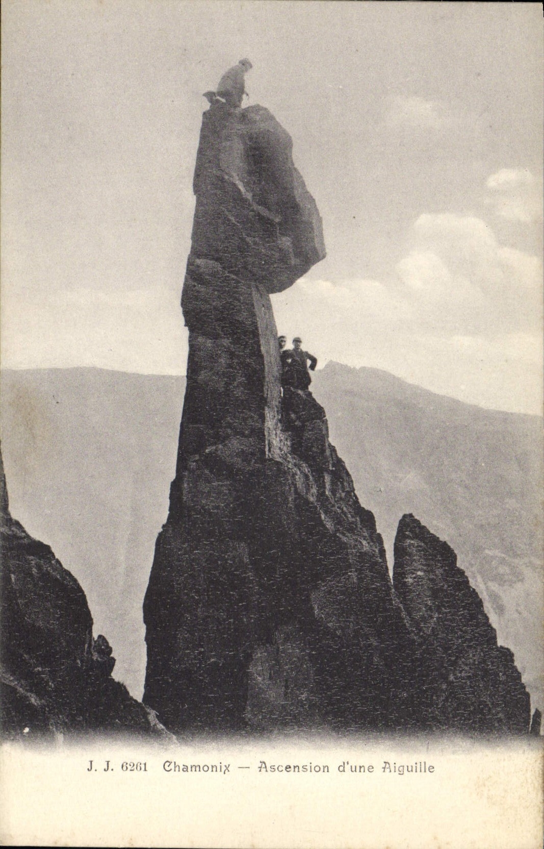 CPA Chamonix Ascension d'une Aiguille Alpinisme
