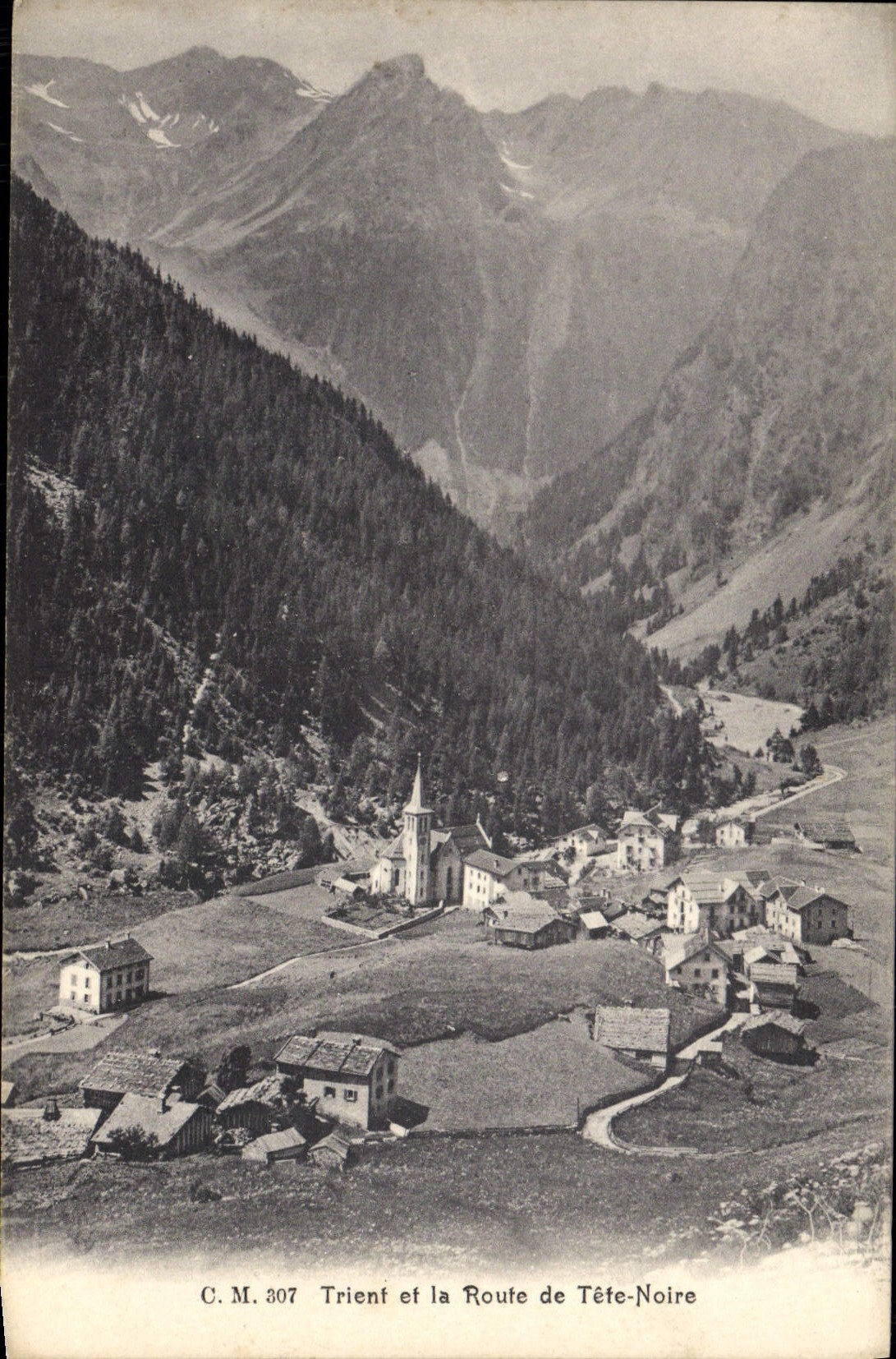 CPA Trient et la Route de Tefe Noire