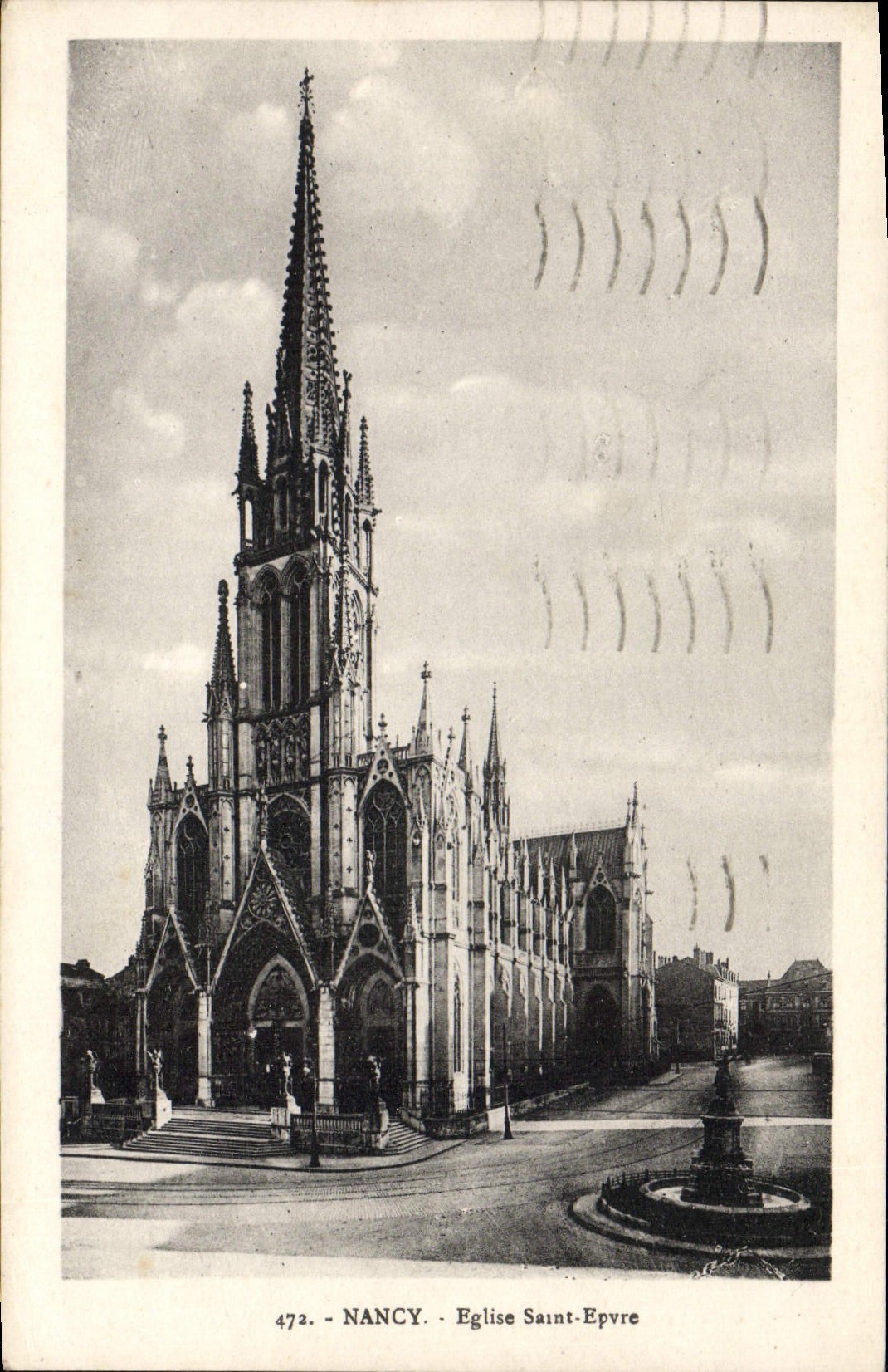 CPA Nancy Eglise Saint Epvre 