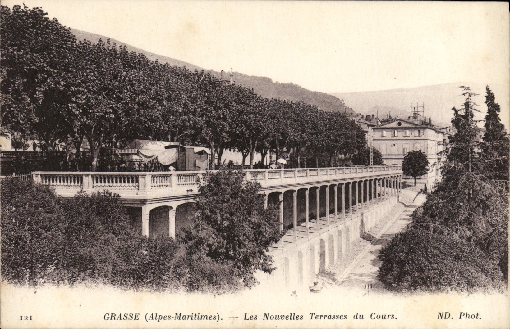CPA Grasse Les Nouvelles Terrasses du Cours 