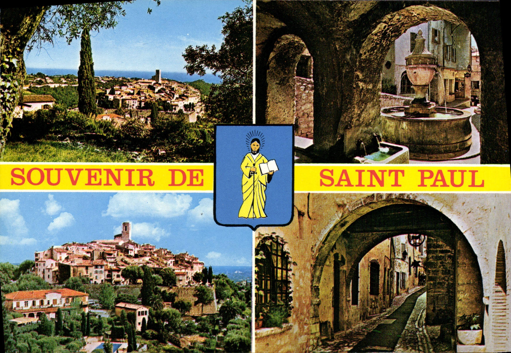 MODERN CARD To remember of Saint Paul