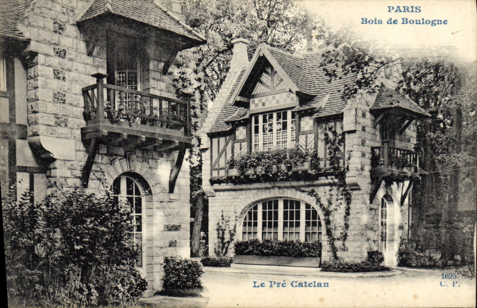 CPA Paris Bois de Boulogne Le Pre Catalan