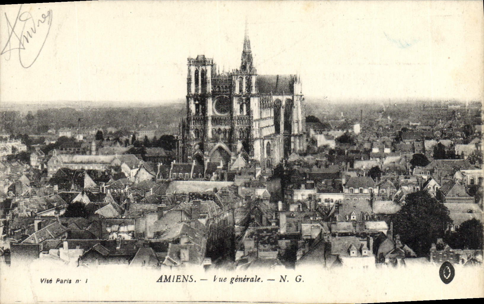 CPA Amiens Vue Generale