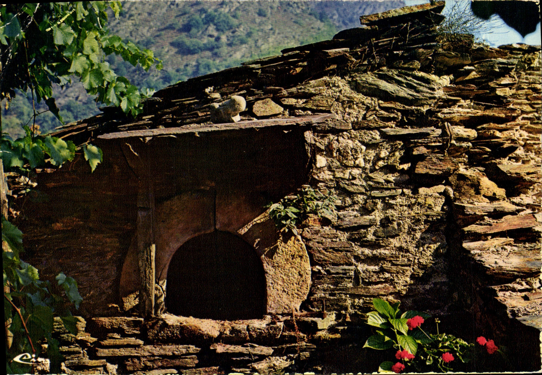 MODERN CARD Vieux Baker's oven Lozerien