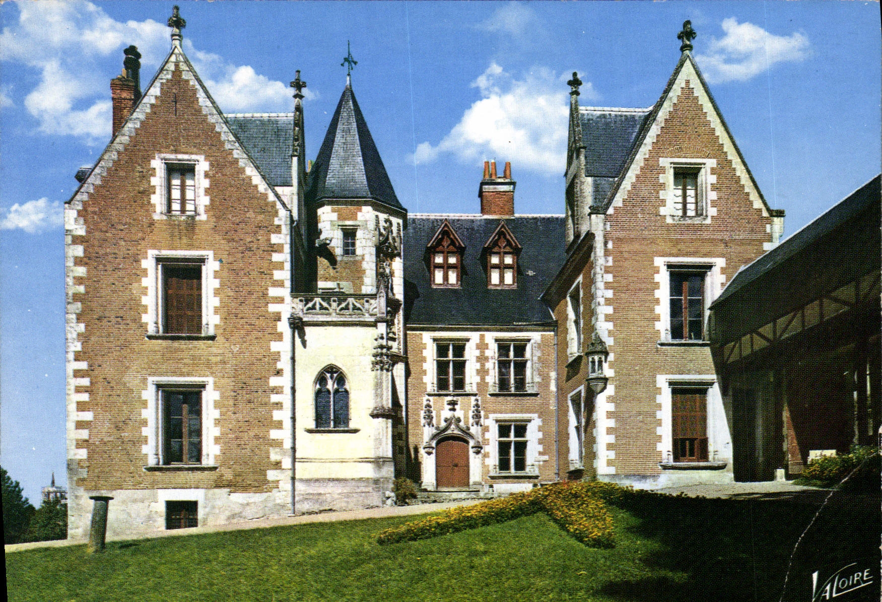 POSTAL MODERNA Amboise el señorío de Luce del campo del siglo XV o del Leonard vivo de Vinci