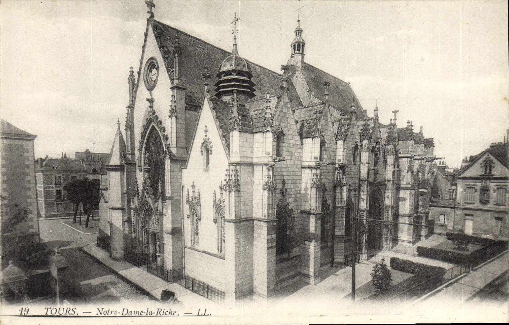 CPA Tours Notre Dame La Riche