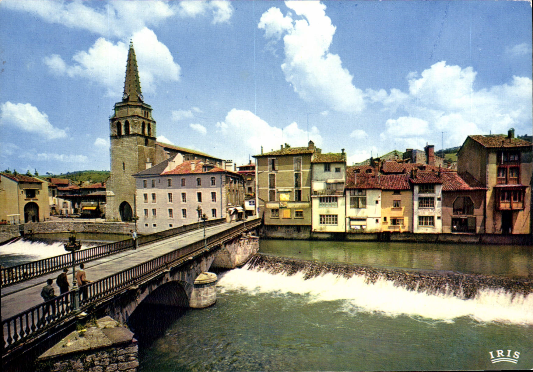 MODERN CARD Saint Bosoms Centers Excursion Of Couserans the church and Serant