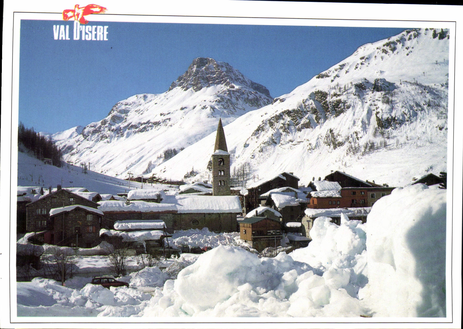 CPM La Tarentaise Vue partielle de la station