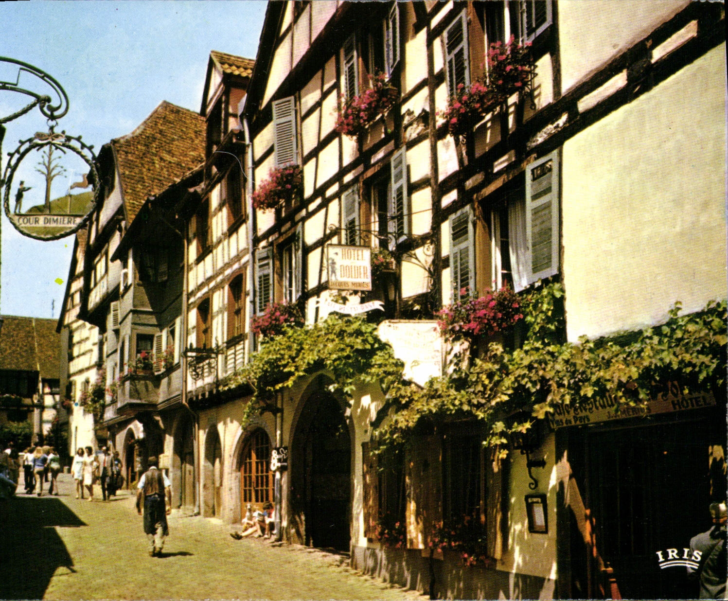 MODERN CARD medieval Riquewihr ISCED