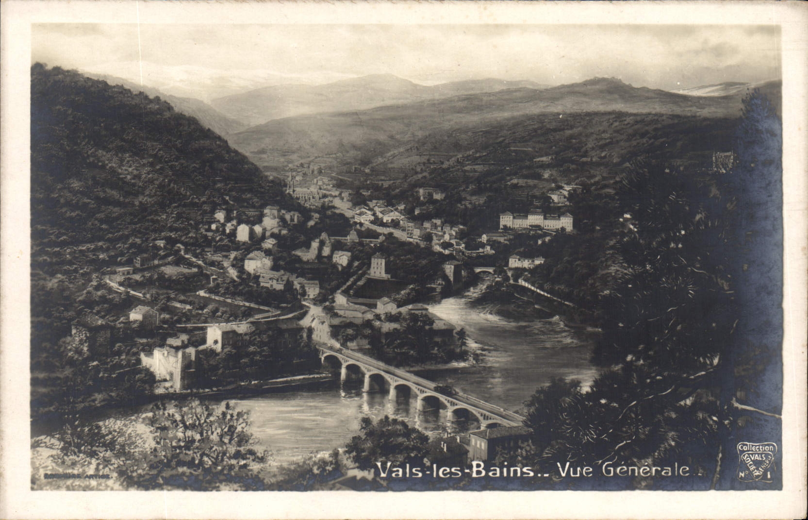 CPA Vals Les Bains Vue Generale