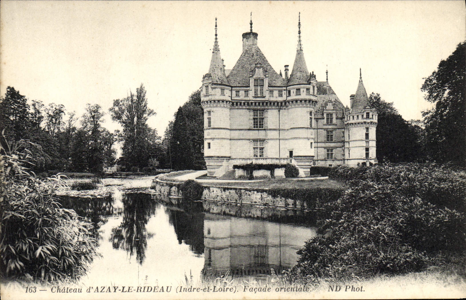 CPA Azay Le Rideau Le Chateau Facade orientale