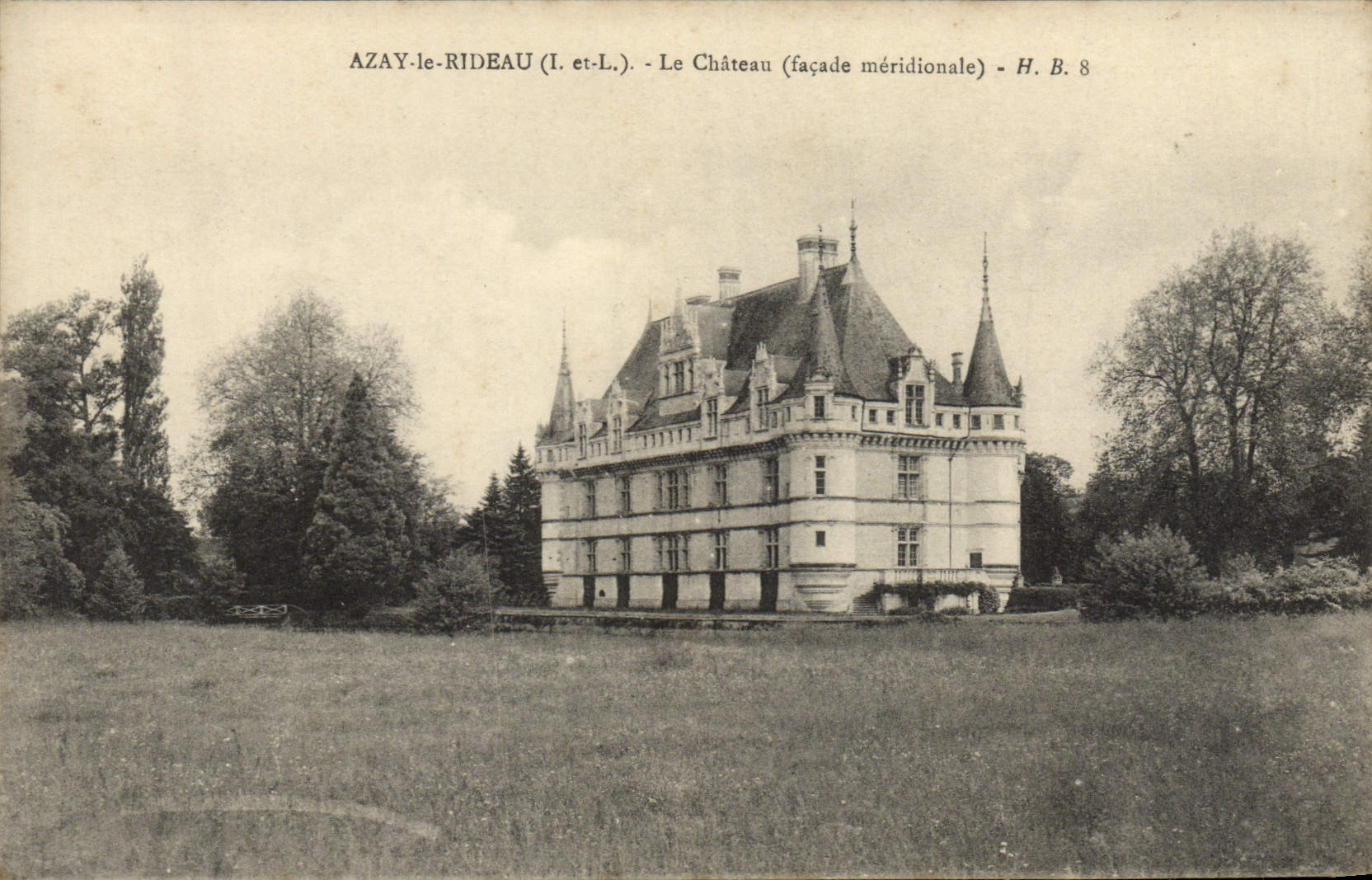 CPA Azay Le Rideau Le Chateau